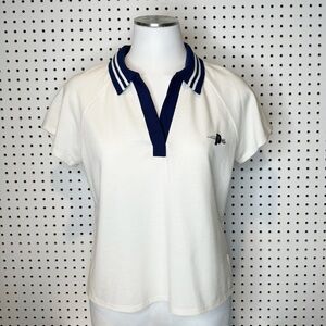 Target x Prince | NWT Pickleball Women's Short Sleeve Polo‎ Shirt - Cream Sz. M